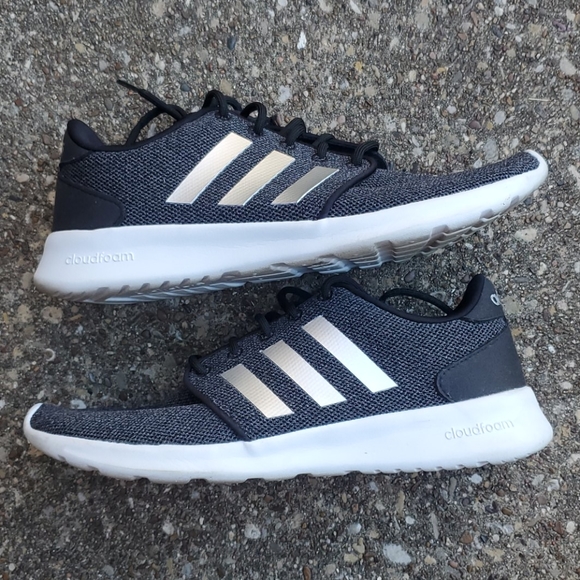 adidas cloudfoam black and grey